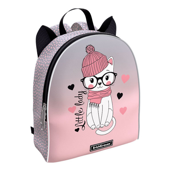 Рюкзак Erich Krause "EasyLine Мини с ушками 5L Little Lady" 25*22*11см 56723