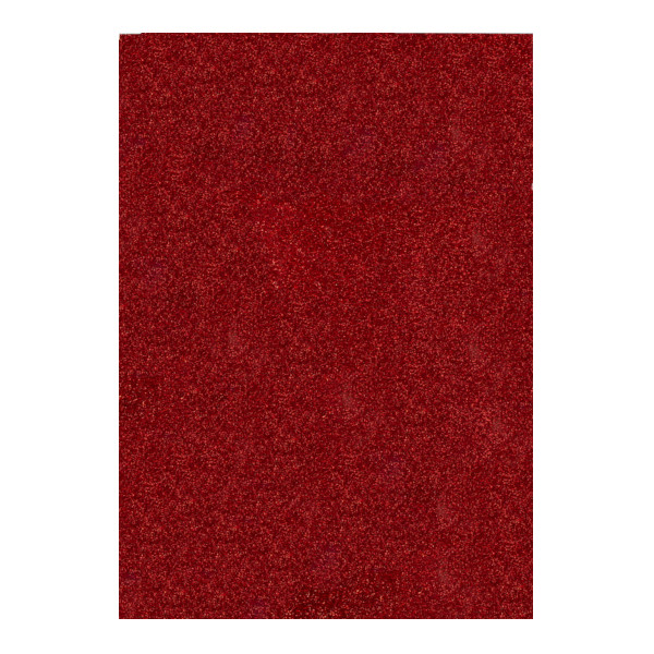 Бумага цветная А4 Sadipal Sirio с блёстками, красный 330г/м2 20308 1лист