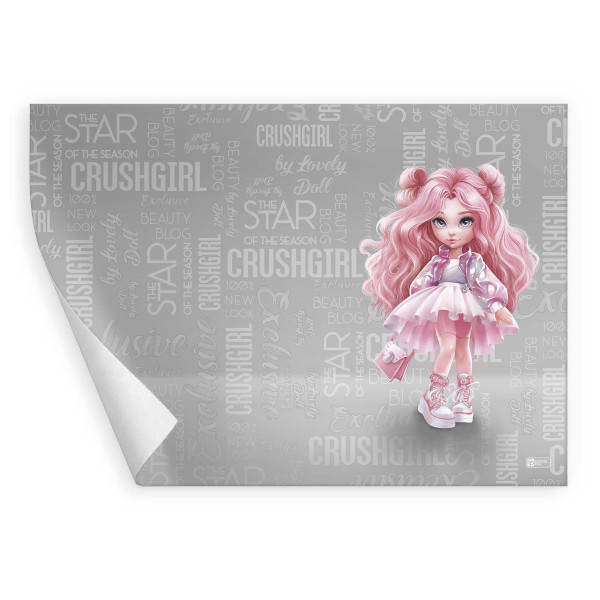 Пленка для уроков труда 50*70см "Красотка" 69110 Феникс+