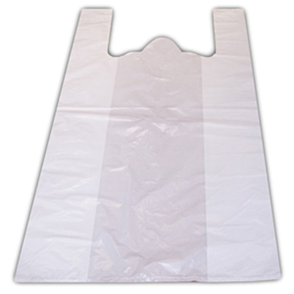 Пакет-майка 30*60см, ПНД, 18-20мкм, белый (1уп*50шт)