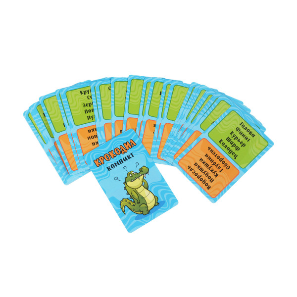 Настольная карточная игра Аллигослов ТМ Игрополис ИН-0659