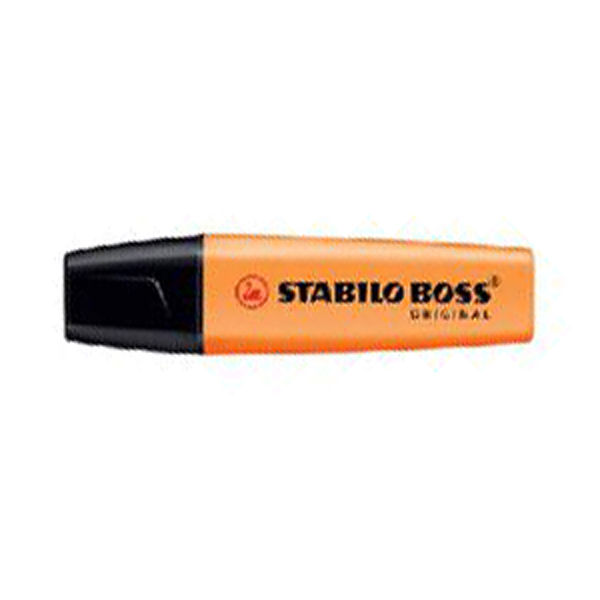 Текстовыделитель Stabilo BOSS /оранжевый/cкошенный/1-5мм 70/54