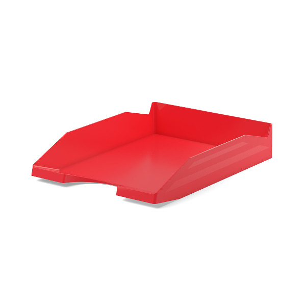 Лоток горизонтальный "Office. Classic" пластик, красный 53246 Erich Krause Office