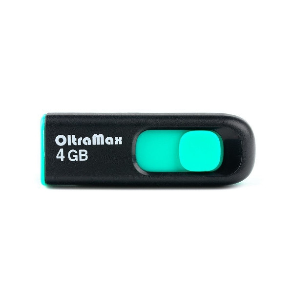 Память Flash Drive 4Gb USB 2.0. OltraMax 250 turquoise, OM-4GB-250-TURQUOISE