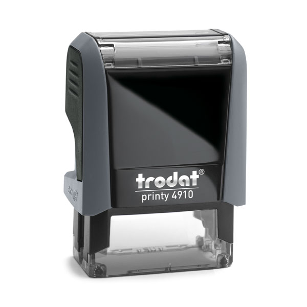 Оснастка для штампа 26 * 9мм Trodat 4910 серая