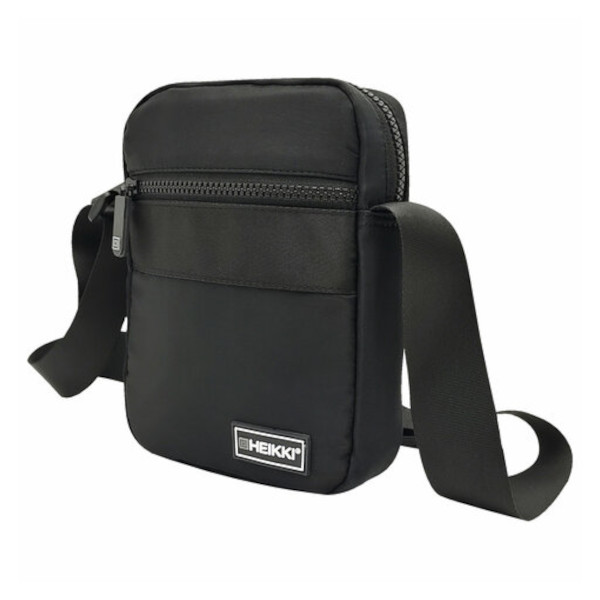 Сумка через плечо Heikki "Stream" 31*22*8см, полиэстер, черный 272640