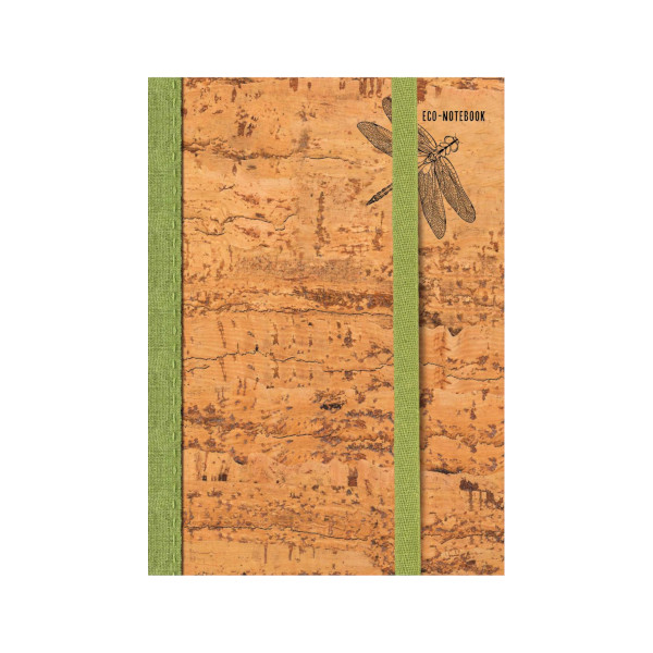 Блокнот А5- 64л "Стрекоза" без линовки, сшивка, тв.обл., картон, рисунок 914340 Эксмо