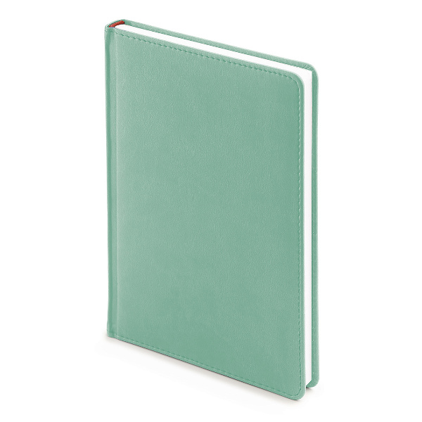 Ежедневник А5+ не дат Альт "Velvet" мятный, линейка, иск. кожа 3-115/33