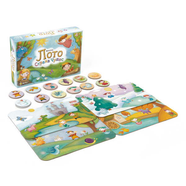 Игра настольная Эврикус "Лото детское. Страна чудес" BG-12056