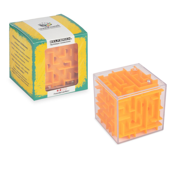 Головоломка механическая DELFBRICK "Лабиринт" 1 элемент DLK- 12