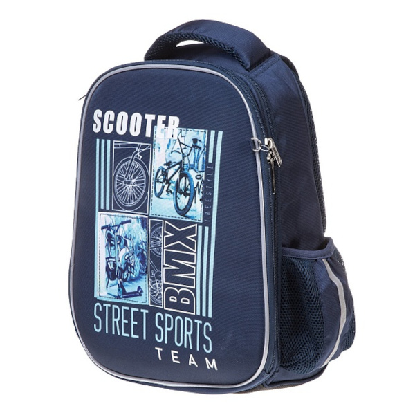 Рюкзак Hatber ERGONOMIC light "Sport Team" 1отд., 2карм., 1потайн., EVA, 38*29*15см NRk_71040