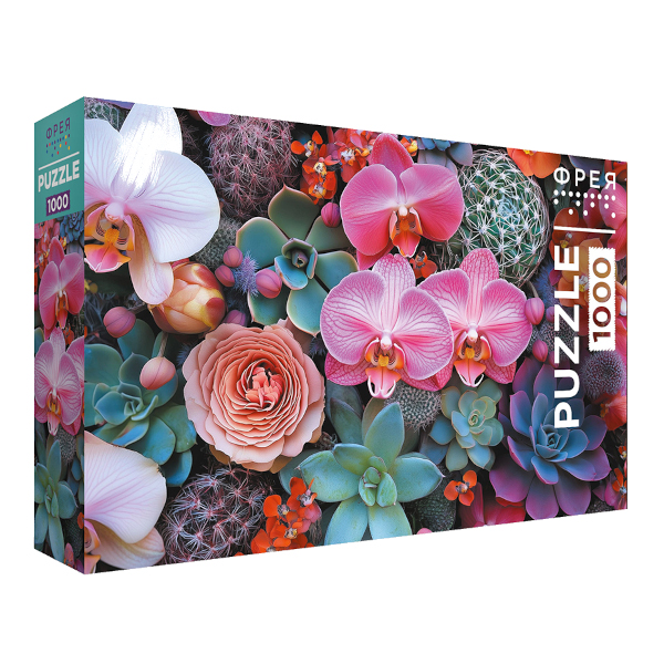Пазлы 1000 элем. "Экзотические растения" 470*670мм PZL-1000/66 ФРЕЯ