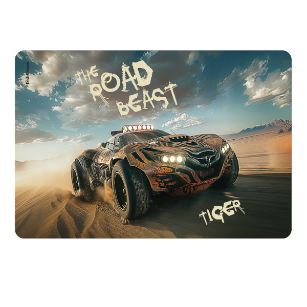 Накладка на стол А3 "Road Beast" пластик, 550мкм 63521 Erich Krause
