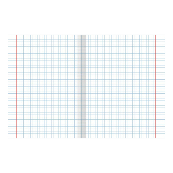 Тетрадь 60л А5 клетка/гребень "Маяки" картон, ассорти ТС608564 Listoff