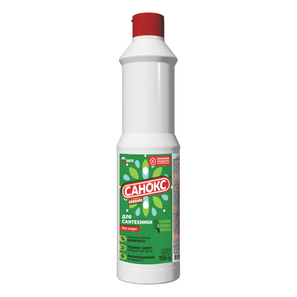Средство для сантехники Санокс "Classic" 750мл 12908