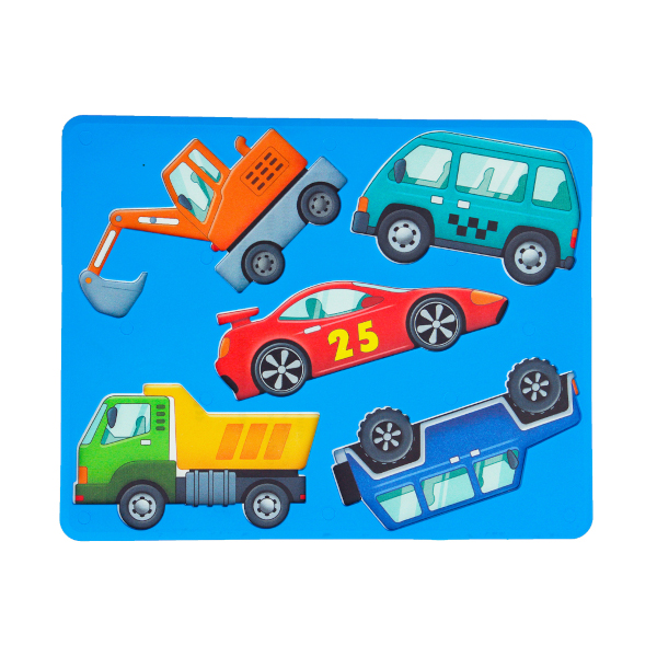 Трафарет для детского творчества "Машины" 15,5*19,5см ТФ-5340 Проф-Пресс