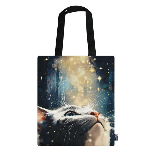 Сумка-шоппер Феникс+ "Кот со звездами" 35*45см 69204