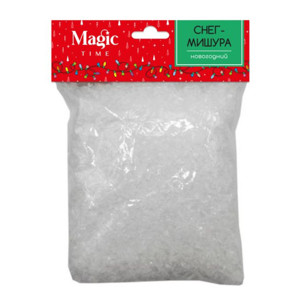 Снег - мишура "Белый" 80гр 91103 Феникс-Презент.