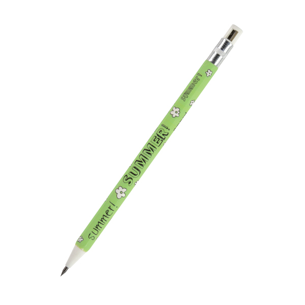 Карандаш цанговый 2мм HB, пластик. корп., рисунок, точилка "Лето" 21-0041/13 Bruno Visconti