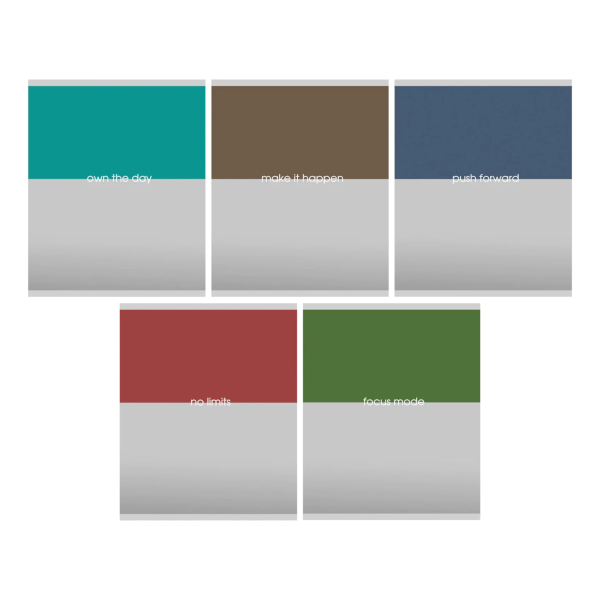 Тетрадь 48л А5 клетка "Moment" картон, ассорти ТК489629 Listoff