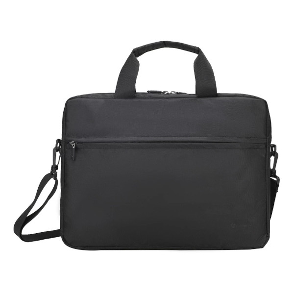 Портфель-папка Lamark 42*29*5,5см, текстиль, черный L215 Black