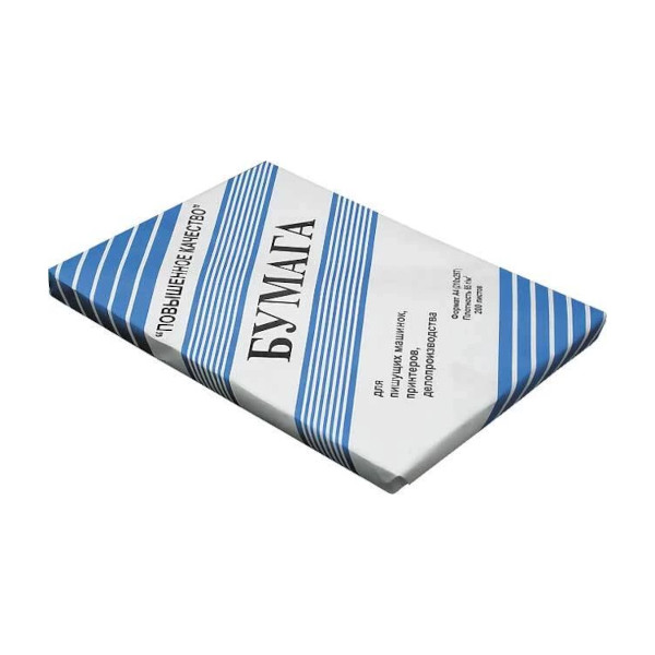 Бумага А4 "Офсет универсальная" 65г/м2 200л ISO 92% 012/28 Офис-Лидер