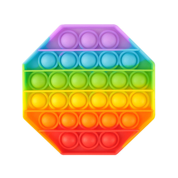 Антистресс "POP IT восьмигранник 12,5х12,5х1,7 см