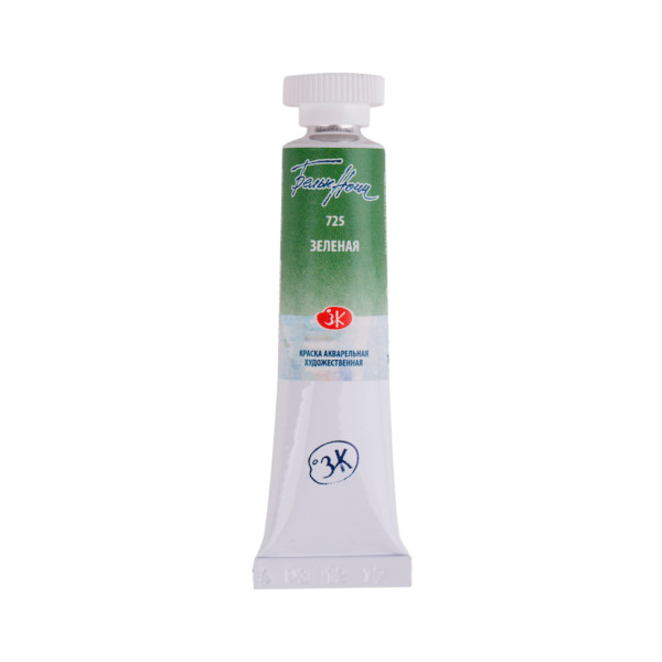 Акварель худож. Невская Палитра "Белые ночи" туба 10мл зеленая 1901725