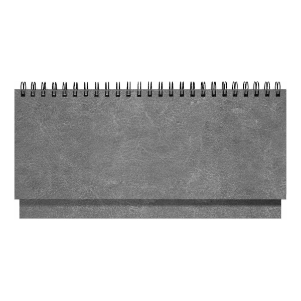 Планинг 2026г Lamark "Sigma" тв.обл., гребень, иск.кожа, серый 26305-GR