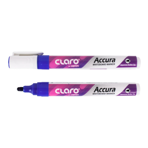 Маркер для доски 3мм, пулевид., синий "Accura" EMRKWBM002BLCK0200/CL-3694/CL-0901-BL Claro