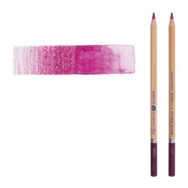 Карандаш акварельный Невская палитра "Белые ночи" №324 (розовый темный) круглый, дерево 158-381
