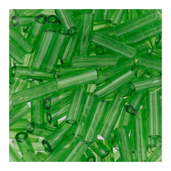 Бисер "Zlatka" стеклярус (0001-0010) №0007 зеленый 10гр GG3