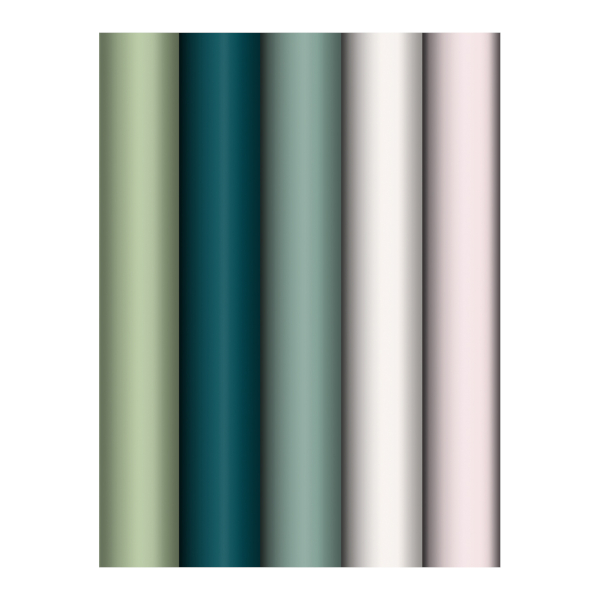 Бумага упаковочная "Serene colors" глянц., 70*100см, рулон, ассорти MS_66826 MESHU