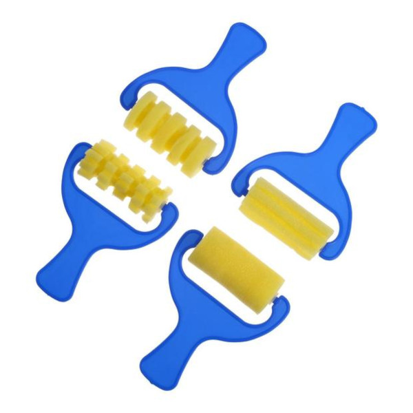 Набор валиков фигурные, поролон (4шт) M-9954 MAZARI ТМ