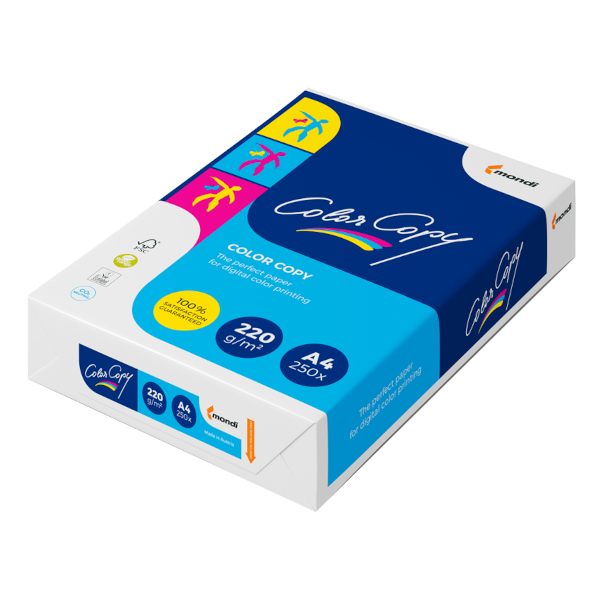 Бумага А4 "Color copy" 220г/м2 (250л) для лазерной печати 9003974407944