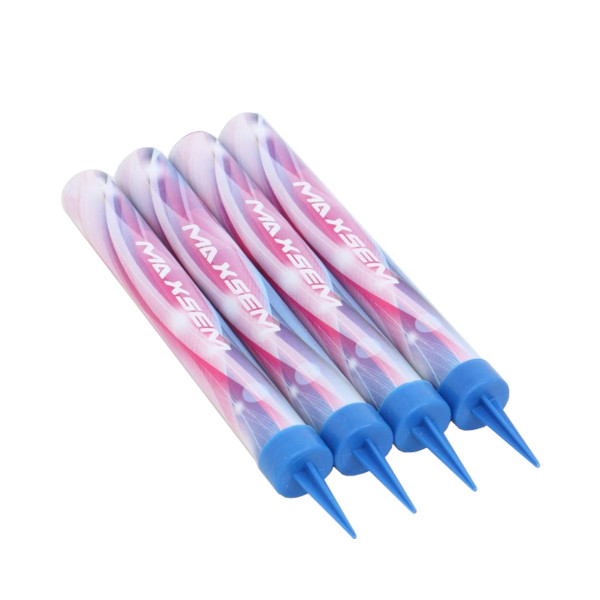 Свечи для торта "Фонтаны" (4 шт) Радужное пламя 14,5 см 5258626