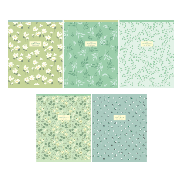 Тетрадь 48л А5 клетка "Consistency" картон, ассорти Т5ск48 62687 BG