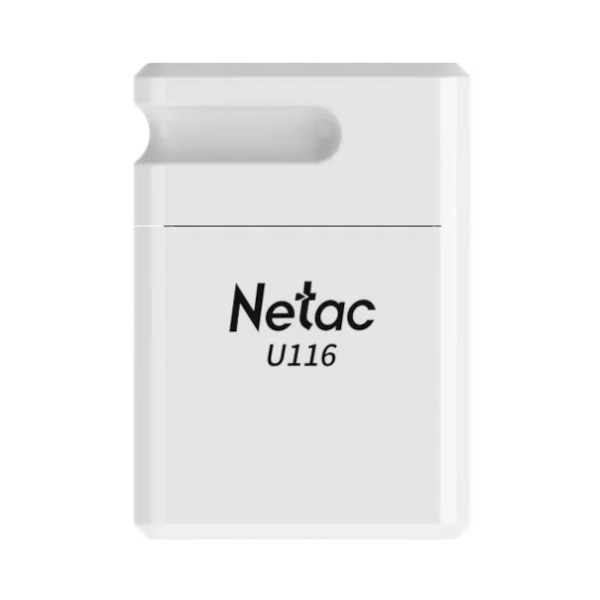 Память Flash Drive 32Gb USB 2.0 Netac U116 mini белый NT03U116N-032G-20WH