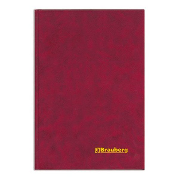 Книга Учета 96л А4 линейка, офсет, тв. бумвинил 130070 Brauberg