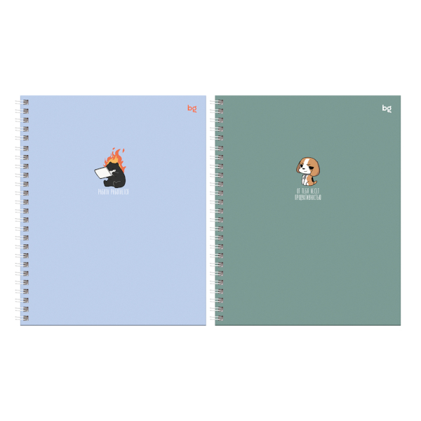 Тетрадь 120л А5 клетка/гребень "Трудоголик" тв.обл., ассорти ТТ5гр120_лм_вл 67199 BG