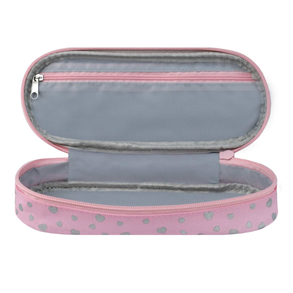 Пенал-косметичка 1 отд., 20*6*5,5см "Синий" без напол., иск.кожа 73034 Феникс+