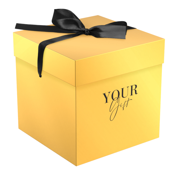 Коробка складная 15*15*15см "Gold" золотой MS_62561 MESHU.