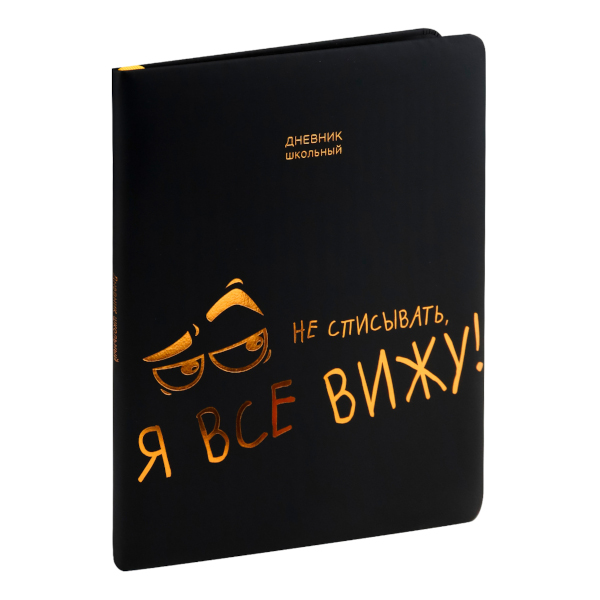 Дневник 1-11 кл. тв. обл. "Я все вижу" 7БЦ, иск. кожа, рисунок Д48-2619 Проф Пресс