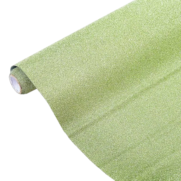 Пленка самоклеящаяся 45*100см deVENTE "Блестки" салатовый, 100мкм 8117300