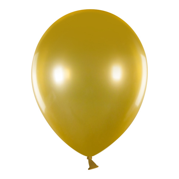 Набор шаров "Металлик" d-30см, 100шт, золото 612174 Дон Баллон