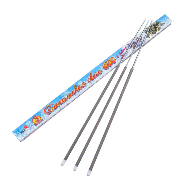 Свечи бенгальские "Новогодние" 60см (3шт) 5398041 