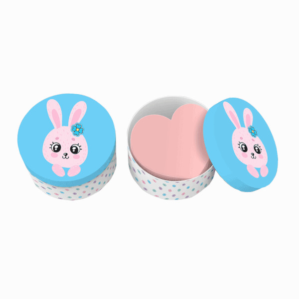 Блок для записей deVENTE "100% Cute. Rabbit" 70*70мм, 700л, 75г/м2, фигурн., подарочн.короб 2013003