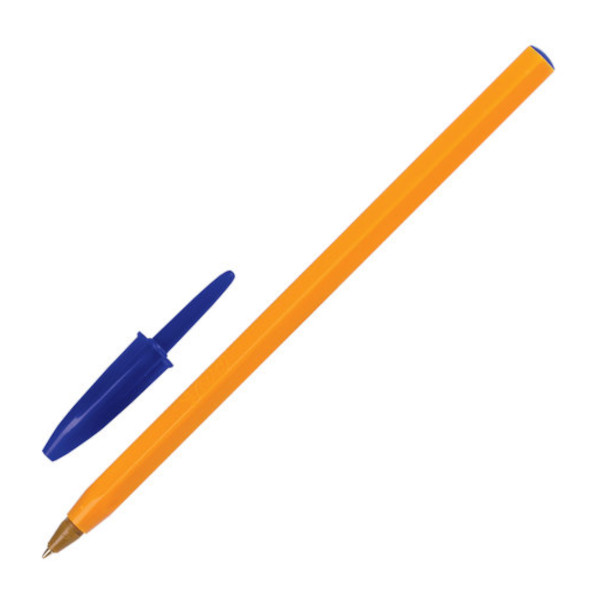 Ручка шар. 0,8мм, синий, оранж. корп. "Orange" 8099221 Bic