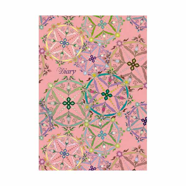 Ежедневник А5- не дат Listoff "Орнамент. Калейдоскоп" тв. обл., с порол. ЕЖБ18511203