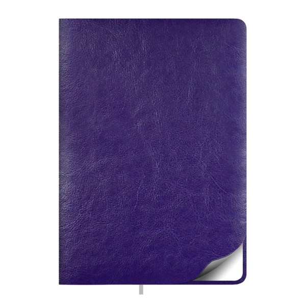 Ежедневник А5 не дат Lamark "Sigma Flex" 256стр., гибк. обл., иск.кожа, фиолетовый 01430-VL